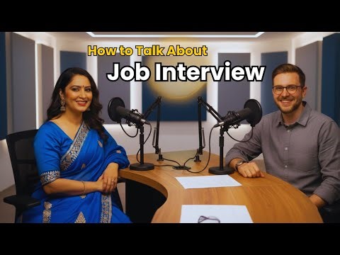 How to Speak English in Job Interview | Job Interview Questions in English | Job English Practice