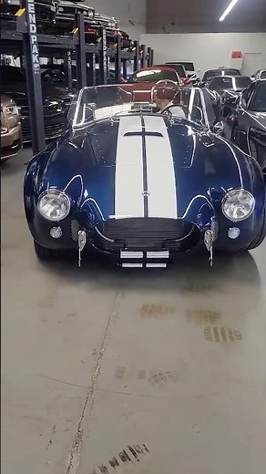 Shelby cobra with Rousch 427 motor cranking 500 hp. #shelbycobra427 #shelby