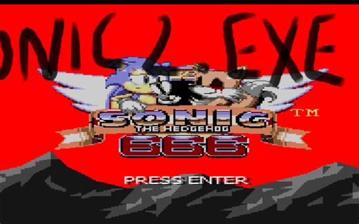 【重返童年阴影】索尼克2exe(Sonic2.exe)1、2、3-章节流程Zalgo！！！