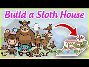 Build a Sloth House 🦥🏡 in Toca Life World | Toca House Ideas | Toca Amore TV