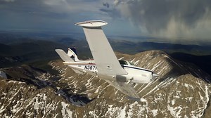 Watch This Pilot Fly to Alaska and Russia With Storms Building in the Mountains