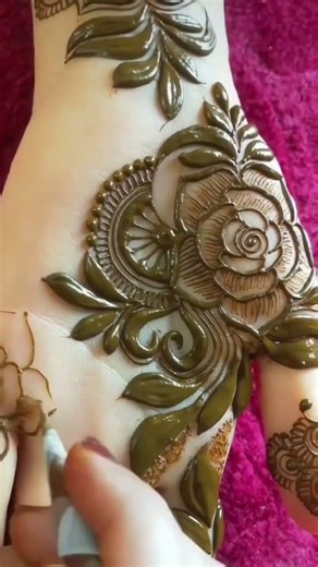 flower mehandi design #henna #mehndi