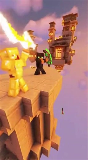 Minecraft: Solar Archer God vs Green Trick Arrow Master! #Shorts #Minecraft