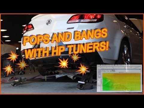 LS Burble Tuning With Pops And Bangs Using Hp Tuners