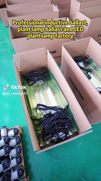 Our factory specializes in the production of inductive ballasts, plant lamp ballasts, and LED plant lights. Welcome to order. #Growlight #Electricballast #Reflectorgrowlight #LEDgrowlight #Magneticballast #Fishlightballast #Streetlampballast #Factory #Customized #Tiktok #ODM #OEM