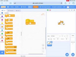 Tutoriel comment ajouter un arrière-plan sur scratch 3.0