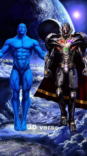 Dr. Manhattan vs marvel and dc #marvel #ironman #drmanhattan