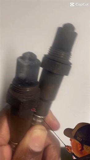 I think these O2 sensors need to be replaced 🤣 #carguys #old #o2sensor