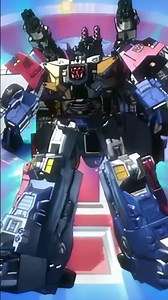 Sonic Convoy Vs. Flame Convoy #transformers #galaxyforce #upscaled