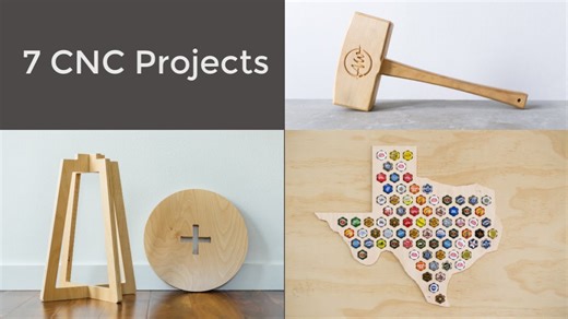 7 CNC projects you can try today