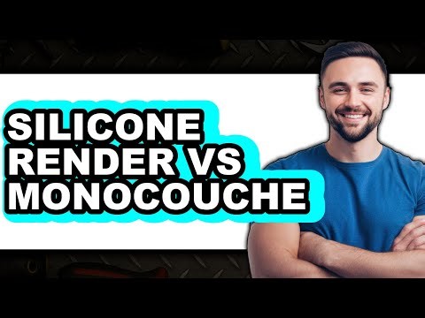 Silicone Render vs Monocouche - Comparison