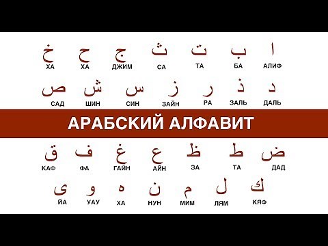 АРАБСКИЙ АЛФАВИТ. Арабский язык для начинающих. Видео урок.