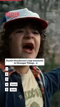 Dustin Henderson’s Top Moments in Stranger Things RANKED 🧢 |Stranger Things Netflix #StrangerThings
