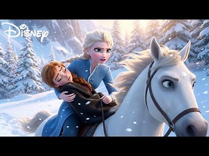 Will Elsa Save Anna?!!❄️ A Frozen x Tangled Animated Fairytale Featuring Rapunzel ✨Disney Crossover