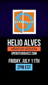 Mentor Session this Friday with Helio Alves. Don't miss this one! Open Studio members, we'll see you there. 👍🏽 . . . #piano #jazz #music #jazzmusic #jazzpiano #chords #openstudio #openstudiojazz #jazzlesson #jazzmaster #jazzmusicians #instapiano #instajazz #learnpiano | Open Studio