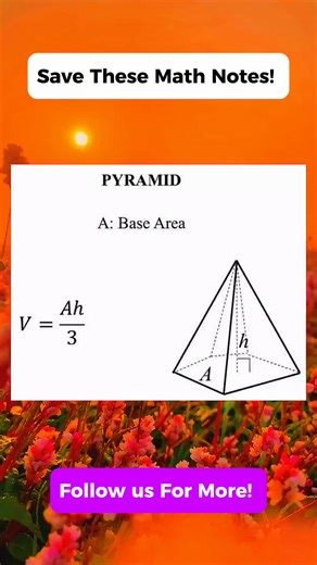 3.5K views · 25 reactions | Pyramid Math Notes | Math Tricks Tutorial | Facebook
