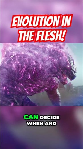 Godzilla Is Evolution In THE FLESH! #Godzilla #MonsterVerse #Monarch #GodzillaEvolved