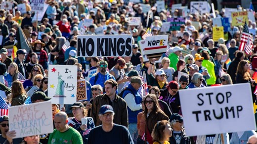 No arrests as thousands turn out for Boston ‘No Kings' rally on the Common