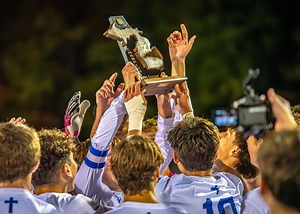 Detroit Catholic Central boys soccer wins 1 more district title for Father Kauffman