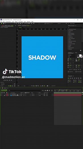 Mastering Shadows in After Effects Tutorial