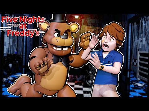 Roxanne Wolf and Gregory Play Five Nights at Freddy's NIGHT 1
