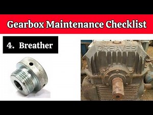 Gearbox Maintenance Guide