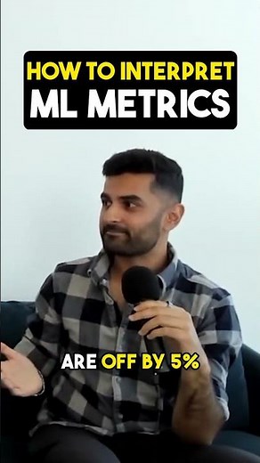 How to interpret ML metrics - Sunishchal Dev - The Data Scientist Show #048