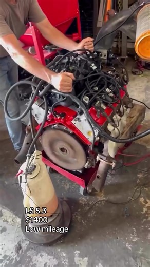 Low mileage LS 5.3 #ls #engine #lsx #c10 #lsswap