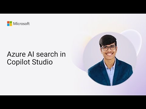 Azure AI search in Copilot Studio