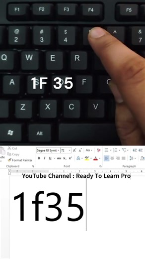 Peach Symbol in MS Word | Insert Peach Emoji Using Shortcut Key