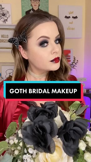 Alternative Wedding Makeup Ideas for a Gothic Bride
