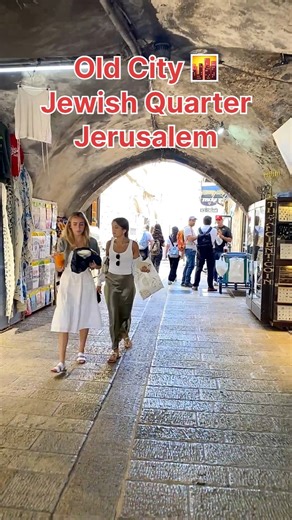 Ancient City of Gold, Jerusalem. Golden Menorah Jewish Quarter | Visit Israel From Your Home
