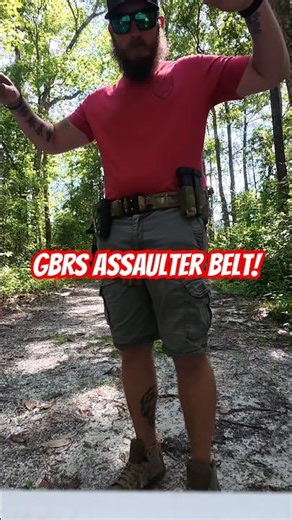GBRS assaulter belt! 🔥 #reels #shorts #tacticalshooter