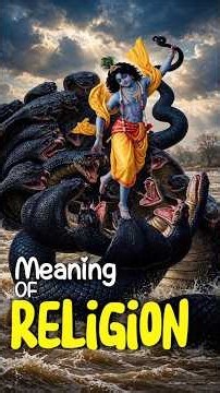 Shri Krishna Does Not Tell The Real Meaning Of Dhuram #krishna