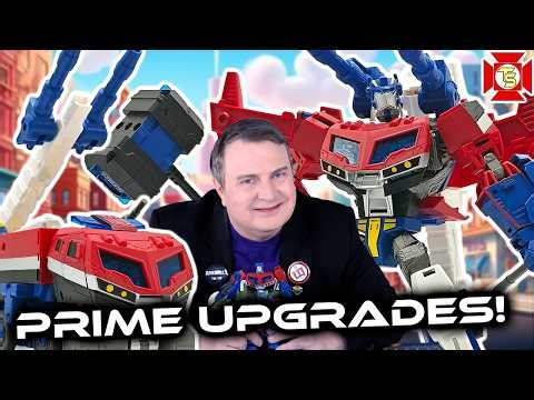 TRANSFORMERS OPTIMUS PRIME Animated UPGRADED KO Review
