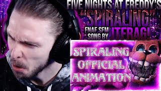 Reacting to FNAF Spiraling Into the Pit Song