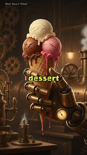 The Surprising History Behind the First Ice Cream. #short #icecream #history