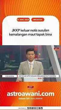 JKKP keluar notis susulan kemalangan maut tapak bina