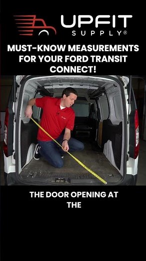 Important Ford Transit Connect Interior Measurements for Your Next Upfit!