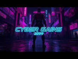 Cyberpunk Workout Music 2099 ⚡ Dark Synthwave | EDM | Gym Motivation | Neon Power Mix