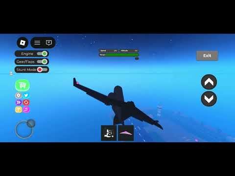 Flying a Private Jet in Airport Tycoon in Roblox ✈️🛩️