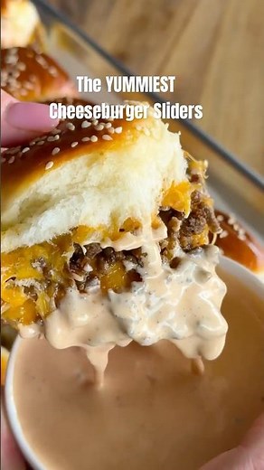 How to make the YUMMIEST Cheeseburger Sliders with Caramelized Onions