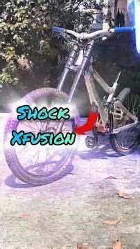 Eu peguei esse shock xfusion será que é bom ? #mtb #bicicleta #downhillmtb