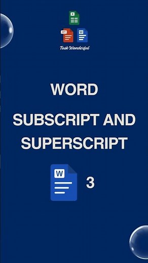 Subscript and superscript shortcut #word #microsoftword #training #tipsandtricks #googledoc