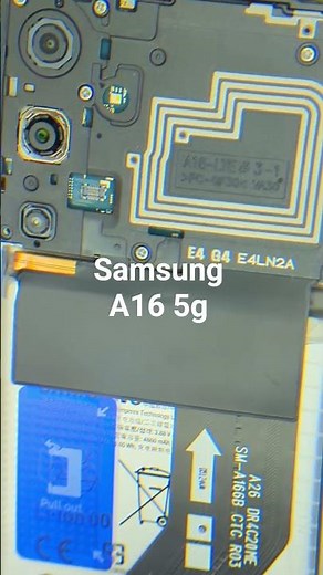 Samsung A16 5g broken screen #samsung #a16 #screen