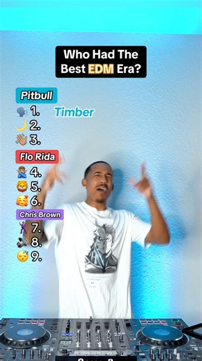 1M views · 36K reactions | Pitbull, Flo Rida, or Chris Brown: Who Had The Best EDM Era? Share this with someone that loves electronic or dance music!❤️‍ #edm #pitbull #florida #chrisbrown #dj | GallixC | Facebook