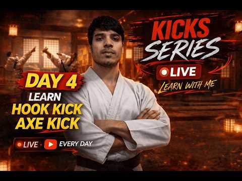 Complete Kick Training | Hook and Axe kick training