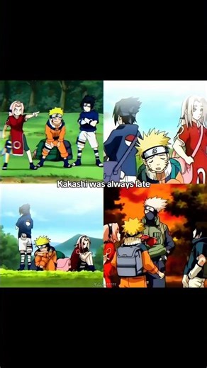 He was late for everything… but never late to save his students ❤️‍🔥 | Kakashi Hatake