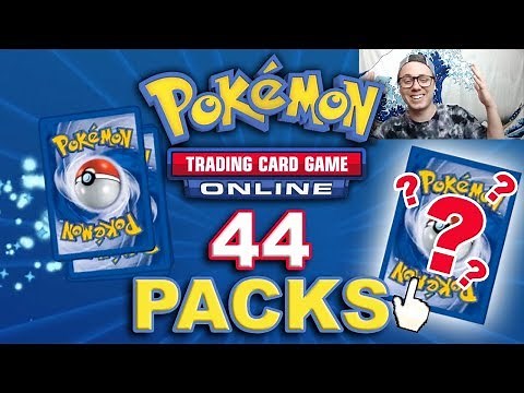 Opening 44x Pokemon Trading Card Game Online Packs with HI-LIGHT MONTAGE!