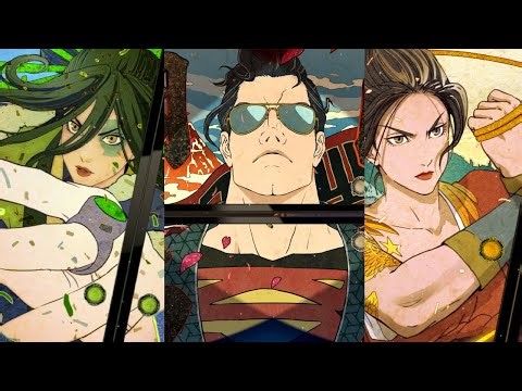 Batman Ninja VS Yakuza League | All Justice League Intro & Science Ninja Techniques